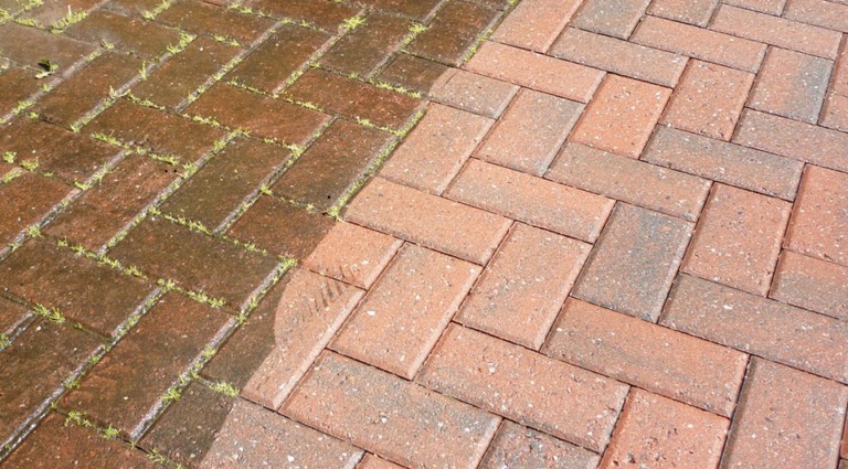 block paving cleaning